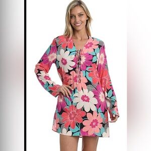 NWT LA BLANCA Resort-ware Cover Up XL